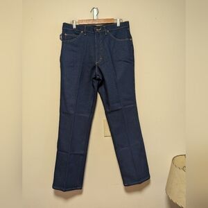 Vintage Lee Regular Fit Straight Leg Jeans – 36x32 Dark Wash